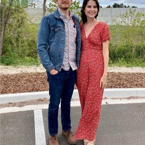 Floral Francesca‘s boutique jumpsuit